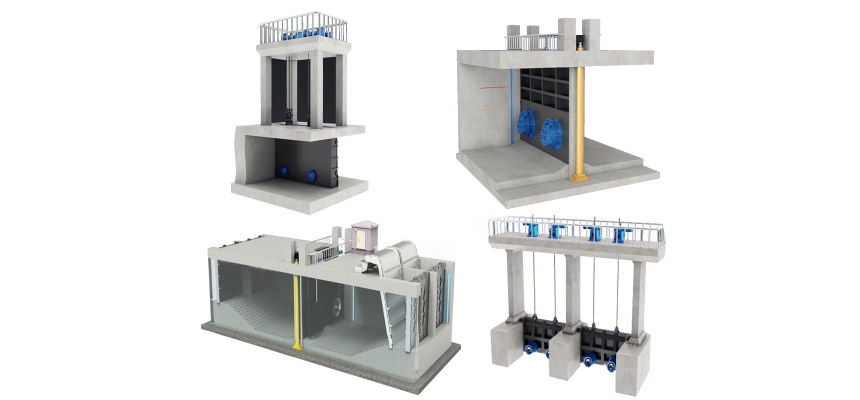 SGP integrated pump gate